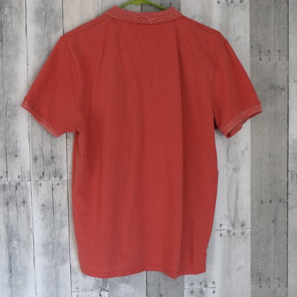 THREADBARE | Mens Basic Muscle Fit Orange Polo - Picture 10 of 11